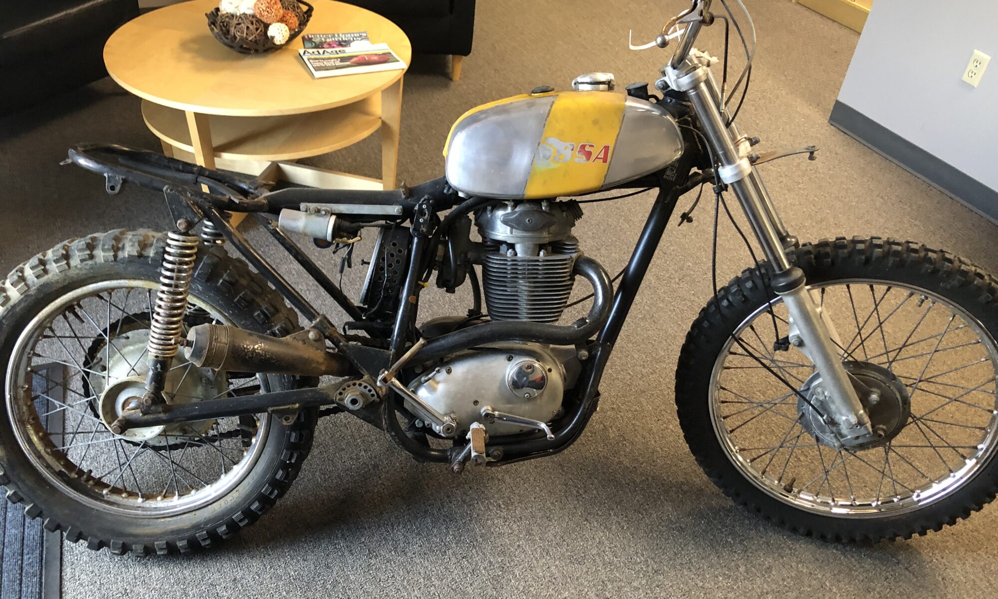 1973 BSA B50MX